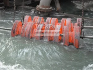 Advanced Heat Treatment Process of LIEBHERR HS885 Crane Bottom Roller